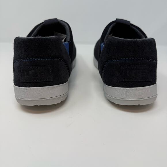 Ugg Suede Tread-Lite Loafers Men's 11 Blue Comfort Shoe Men's Casual Preppy EUC - Picture 4 of 10
